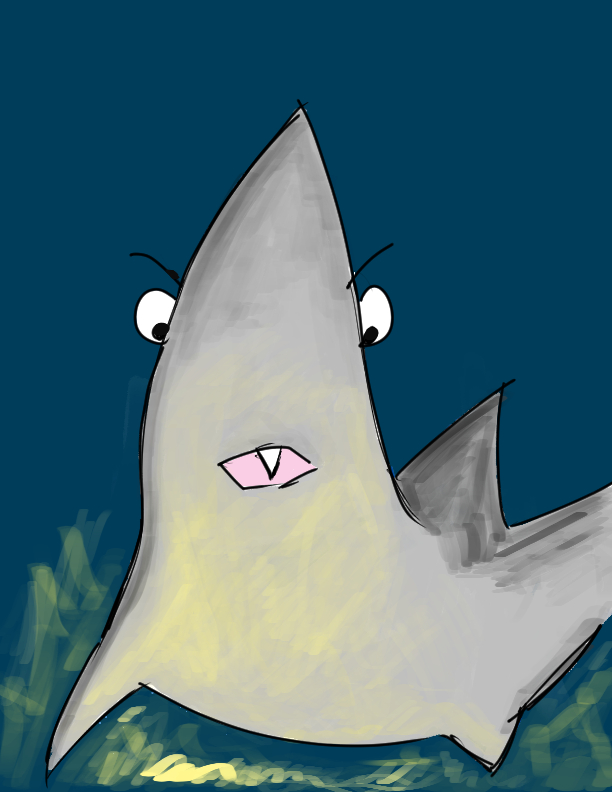 Mort Looking a golden light