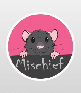 Mischief stickers